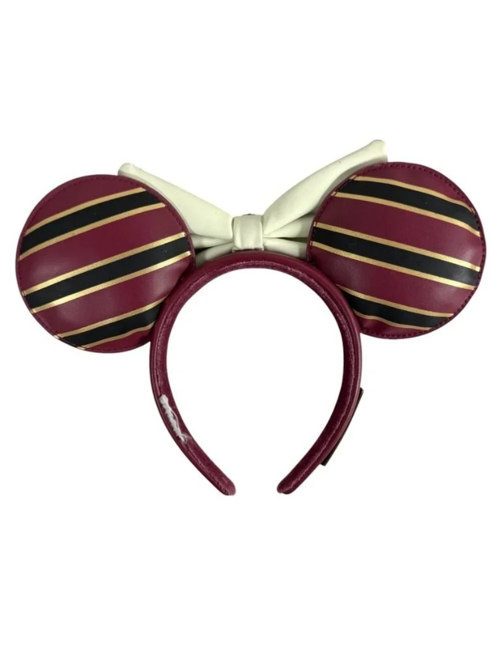 Disney Parks Loungefly Tower Of Terror Glow In Dark Bow Minnie Ears Headband